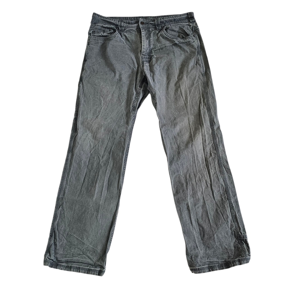 Prana 36x32 Grey Jeans Pants